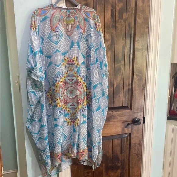 Johnny Was California Regina Kimono Cover-Up. Worn Twice. L/XL. Great condition. - Picture 6 of 6